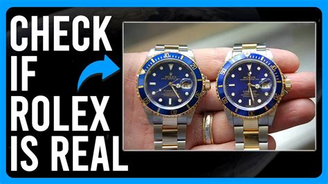 how can i tell if a rolex watch is real|check my rolex serial number.